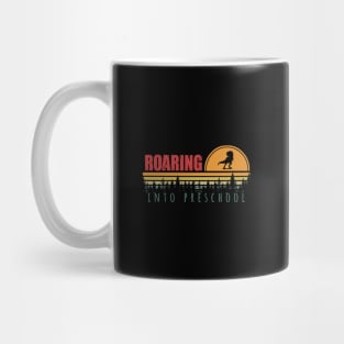 Roaring Into Preschool Mug